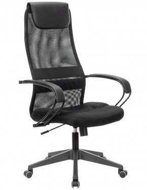 Кресло офисное BRABIX PREMIUM "Stalker EX-608 PL" (ткань-сетка/кожзам, черное) 532090 в Заречном - zarechnyy.ok-mebel.com | фото 1