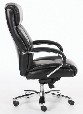Кресло офисное BRABIX "Direct EX-580" (хром/рециклированная кожа/черное) 531824 в Заречном - zarechnyy.ok-mebel.com | фото 3