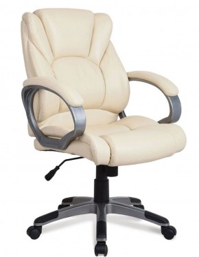 Кресло офисное BRABIX "Eldorado EX-504", экокожа, бежевое, 531167 в Заречном - zarechnyy.ok-mebel.com | фото 1