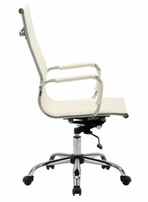 Кресло офисное BRABIX "Energy EX-509" (экокожа, хром, бежевое) 531166 в Заречном - zarechnyy.ok-mebel.com | фото 3