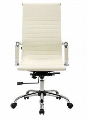 Кресло офисное BRABIX "Energy EX-509" (экокожа, хром, бежевое) 531166 в Заречном - zarechnyy.ok-mebel.com | фото 4