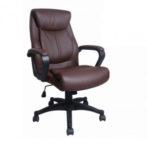 Кресло офисное BRABIX "Enter EX-511" (экокожа/коричневая) 531163 в Заречном - zarechnyy.ok-mebel.com | фото 1