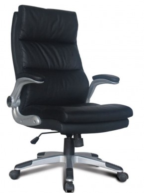 Кресло офисное BRABIX "Fregat EX-510" (рециклированная кожа, черное) 530863 в Заречном - zarechnyy.ok-mebel.com | фото