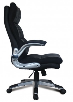 Кресло офисное BRABIX "Fregat EX-510" (рециклированная кожа, черное) 530863 в Заречном - zarechnyy.ok-mebel.com | фото 3