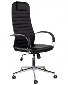 Кресло офисное BRABIX "Pilot EX-610 CH" premium (черное/кожзам) 532418 в Заречном - zarechnyy.ok-mebel.com | фото