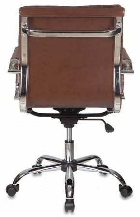 Кресло руководителя Бюрократ CH-993-LOW/BROWN коричневый в Заречном - zarechnyy.ok-mebel.com | фото 4