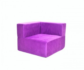 Кресло-угловое-модуль бескаркасное Тетрис 30 (Фиолетовый) в Заречном - zarechnyy.ok-mebel.com | фото