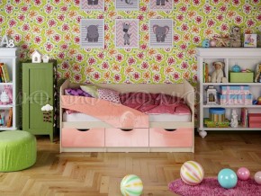 Кровать Бабочки (Розовый металлик) 1600 в Заречном - zarechnyy.ok-mebel.com | фото