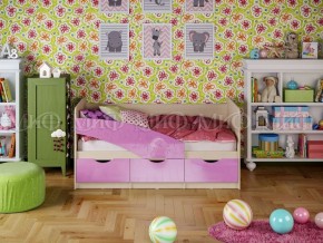 Кровать Бабочки (Сиреневый металлик) 1600 в Заречном - zarechnyy.ok-mebel.com | фото