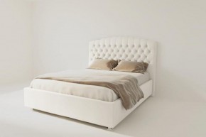 Кровать Берлин без основания 800 (экокожа белая) в Заречном - zarechnyy.ok-mebel.com | фото
