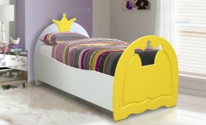 Кровать детская Корона (800*1600) МДФ матовый в Заречном - zarechnyy.ok-mebel.com | фото 1