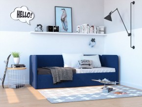Кровать-диван Leonardo 160*70 (Синий) + боковина в Заречном - zarechnyy.ok-mebel.com | фото 5