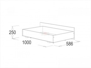 Кровать двойная Ольга 1Н + 2-а ящика (1200*2000) в Заречном - zarechnyy.ok-mebel.com | фото 3