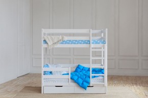 Кровать двухъярусная без крыши 80*160 Белый в Заречном - zarechnyy.ok-mebel.com | фото 4