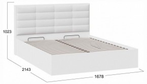 Кровать двуспальная Агата с ПМ Тип 1 в Заречном - zarechnyy.ok-mebel.com | фото 4