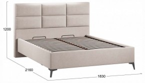 Кровать двуспальная Делана с ПМ Тип 1 в Заречном - zarechnyy.ok-mebel.com | фото 4