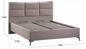Кровать двуспальная Делана с ПМ Тип 1 в Заречном - zarechnyy.ok-mebel.com | фото 4