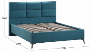 Кровать двуспальная Делана с ПМ Тип 1 в Заречном - zarechnyy.ok-mebel.com | фото 4