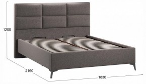 Кровать двуспальная Делана с ПМ Тип 1 в Заречном - zarechnyy.ok-mebel.com | фото 4