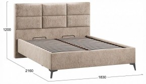 Кровать двуспальная Делана с ПМ Тип 1 в Заречном - zarechnyy.ok-mebel.com | фото 4