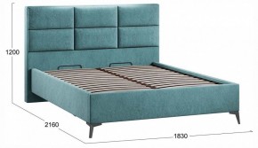 Кровать двуспальная Делана с ПМ Тип 1 в Заречном - zarechnyy.ok-mebel.com | фото 4