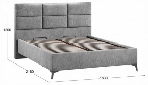 Кровать двуспальная Делана с ПМ Тип 1 в Заречном - zarechnyy.ok-mebel.com | фото 4