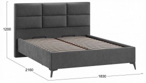 Кровать двуспальная Делана с ПМ Тип 1 в Заречном - zarechnyy.ok-mebel.com | фото 4