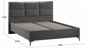 Кровать двуспальная Делана с ПМ Тип 1 в Заречном - zarechnyy.ok-mebel.com | фото 4