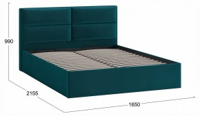 Кровать двуспальная Глосс с ПМ Тип 1 в Заречном - zarechnyy.ok-mebel.com | фото 4