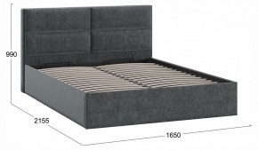 Кровать двуспальная Глосс с ПМ Тип 1 в Заречном - zarechnyy.ok-mebel.com | фото 4