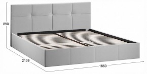 Кровать двуспальная Лора с ПМ в Заречном - zarechnyy.ok-mebel.com | фото 4