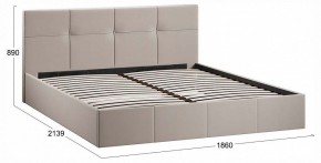 Кровать двуспальная Лора с ПМ в Заречном - zarechnyy.ok-mebel.com | фото 4