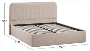 Кровать двуспальная Тиффани с ПМ Тип 1 в Заречном - zarechnyy.ok-mebel.com | фото 3