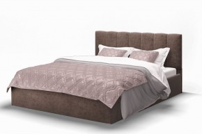 Кровать Элен 1400*2000 Rock 05 (коричневый) в Заречном - zarechnyy.ok-mebel.com | фото