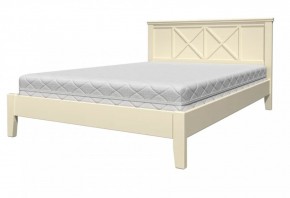 ГРАЦИЯ-2 Кровать из массива 1600 (Слоновая кость) в Заречном - zarechnyy.ok-mebel.com | фото