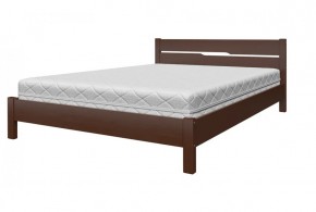 ВЕРОНИКА-5 Кровать из массива 1600 (Орех) в Заречном - zarechnyy.ok-mebel.com | фото