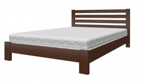 ВЕРОНИКА Кровать из массива 1600 (Орех) в Заречном - zarechnyy.ok-mebel.com | фото