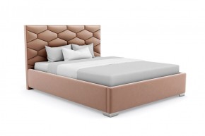 Кровать Коралл интерьерная +основание (140х200) в Заречном - zarechnyy.ok-mebel.com | фото