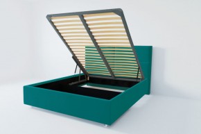 Кровать Корсика с ПМ 1600 (велюр бирюзовый) в Заречном - zarechnyy.ok-mebel.com | фото