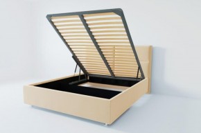 Кровать Корсика с ПМ 1800 (экокожа бежевая) в Заречном - zarechnyy.ok-mebel.com | фото