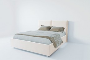 Кровать Корсика с ПМ 800 (экокожа белая) в Заречном - zarechnyy.ok-mebel.com | фото 2