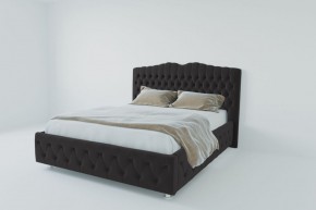 Кровать Нягань с ПМ 1200 (экокожа кольт ч) в Заречном - zarechnyy.ok-mebel.com | фото 2