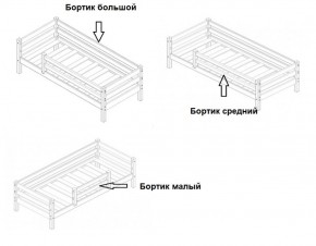 Кровать одноярусная Сонечка (800*1900) модульная в Заречном - zarechnyy.ok-mebel.com | фото 3