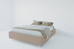 Кровать Подиум с ПМ 1200 (велюр серый) в Заречном - zarechnyy.ok-mebel.com | фото