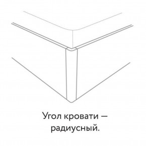 Кровать "Сандра" БЕЗ основания 1200х2000 в Заречном - zarechnyy.ok-mebel.com | фото 3