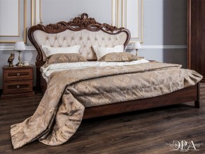 Кровать с мягким изголовьем Афина 1600 (караваджо) в Заречном - zarechnyy.ok-mebel.com | фото 1