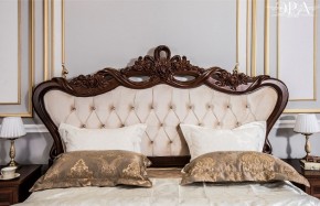 Кровать с мягким изголовьем Афина 1600 (караваджо) в Заречном - zarechnyy.ok-mebel.com | фото 4