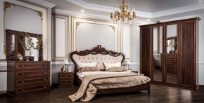 Кровать с мягким изголовьем Афина 1600 (караваджо) в Заречном - zarechnyy.ok-mebel.com | фото 5