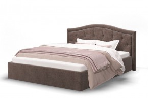Кровать Стелла 1400*2000 Rock 05 (коричневый) в Заречном - zarechnyy.ok-mebel.com | фото