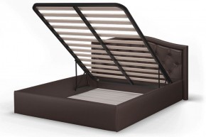 Кровать Стелла 1400*2000 Rock 05 (коричневый) в Заречном - zarechnyy.ok-mebel.com | фото 4